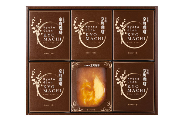 株式会社中央京町ビター珈琲&パウンドケーキセット